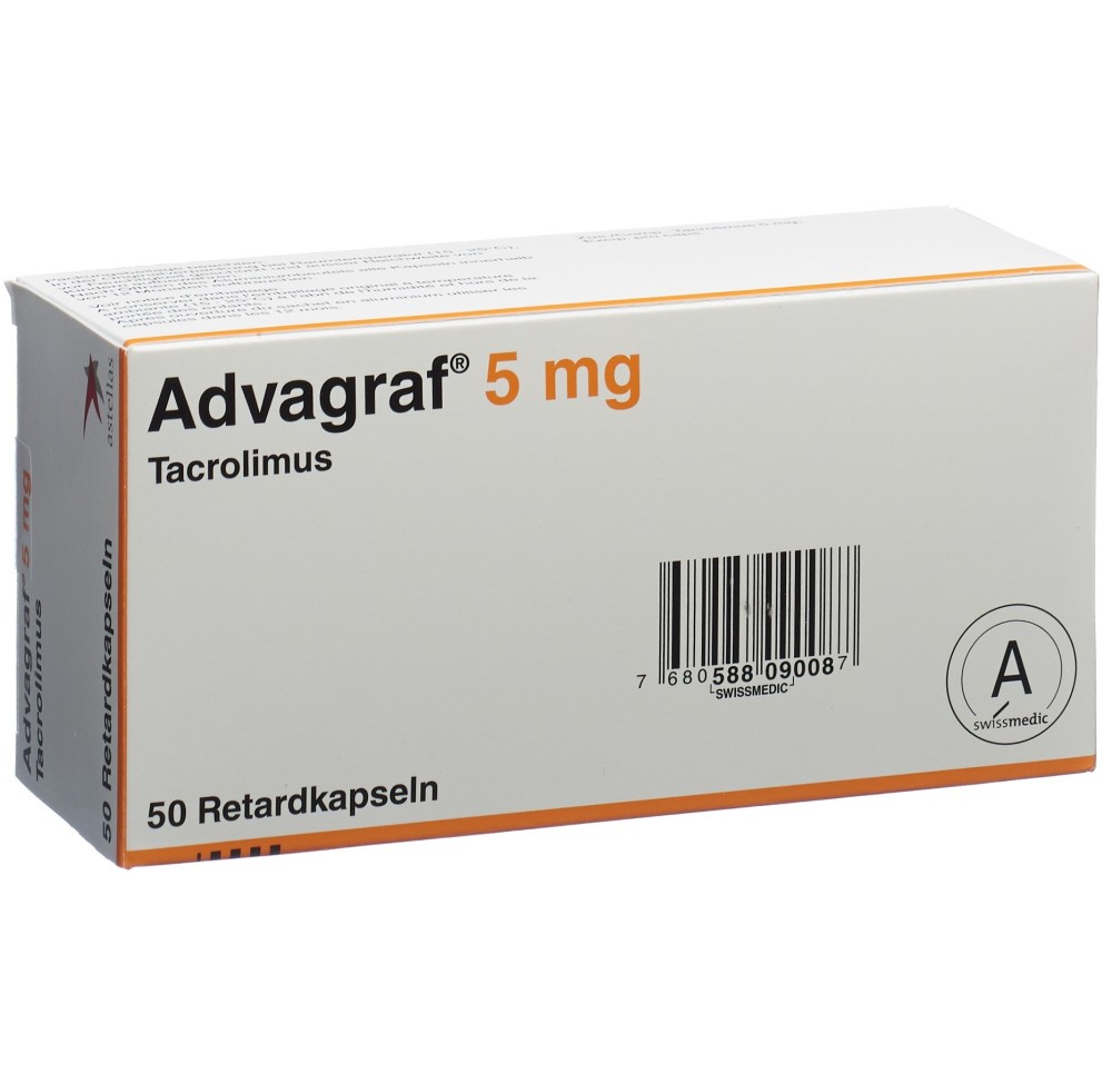 ADVAGRAF caps ret 5 mg 50 pce