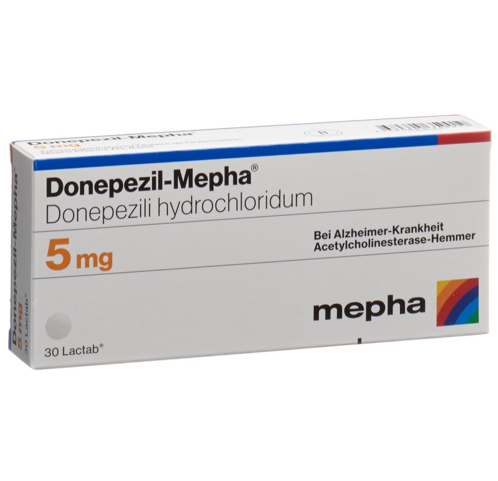 DONEPEZIL Mepha Lactab 5 mg 30 pce