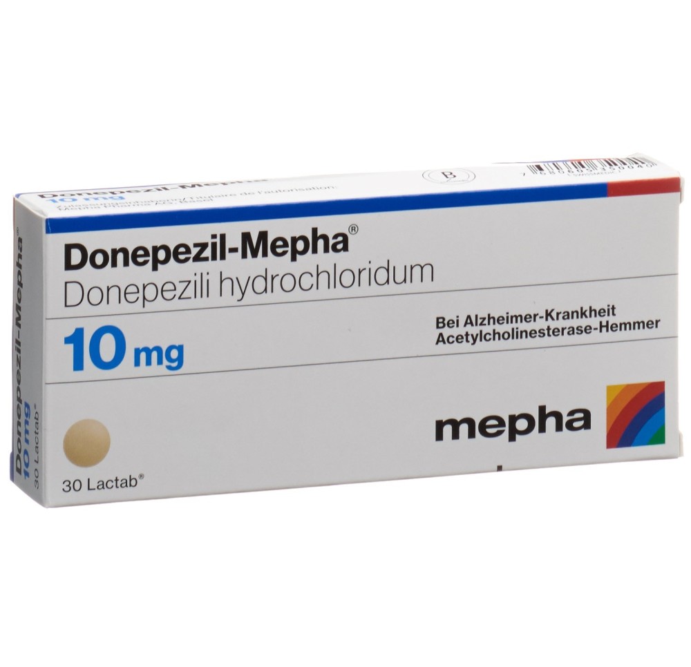 DONEPEZIL Mepha Lactab 10 mg 30 pce
