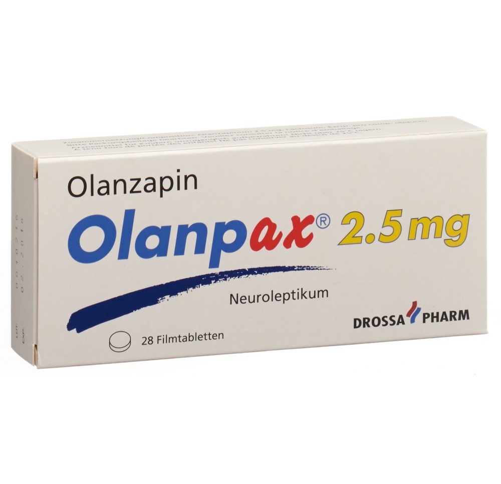OLANPAX cpr pell 2.5 mg 28 pce