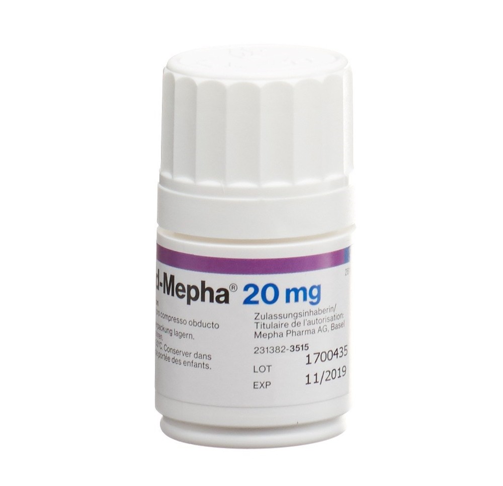 LEFLUNOMID Mepha Lactab 20 mg bte 100 pce