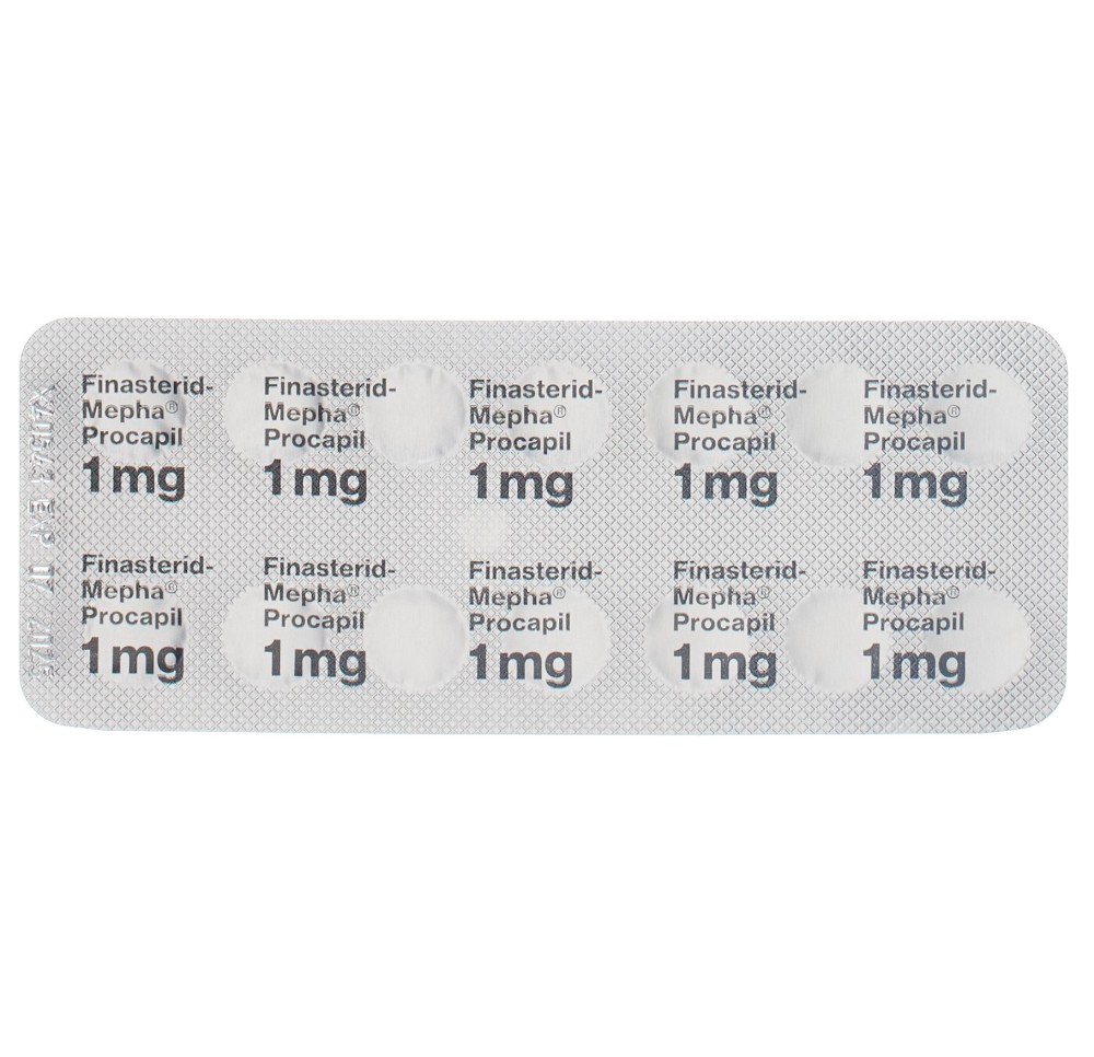 FINASTERID Mepha Procapil cpr pell 1 mg 98 pce