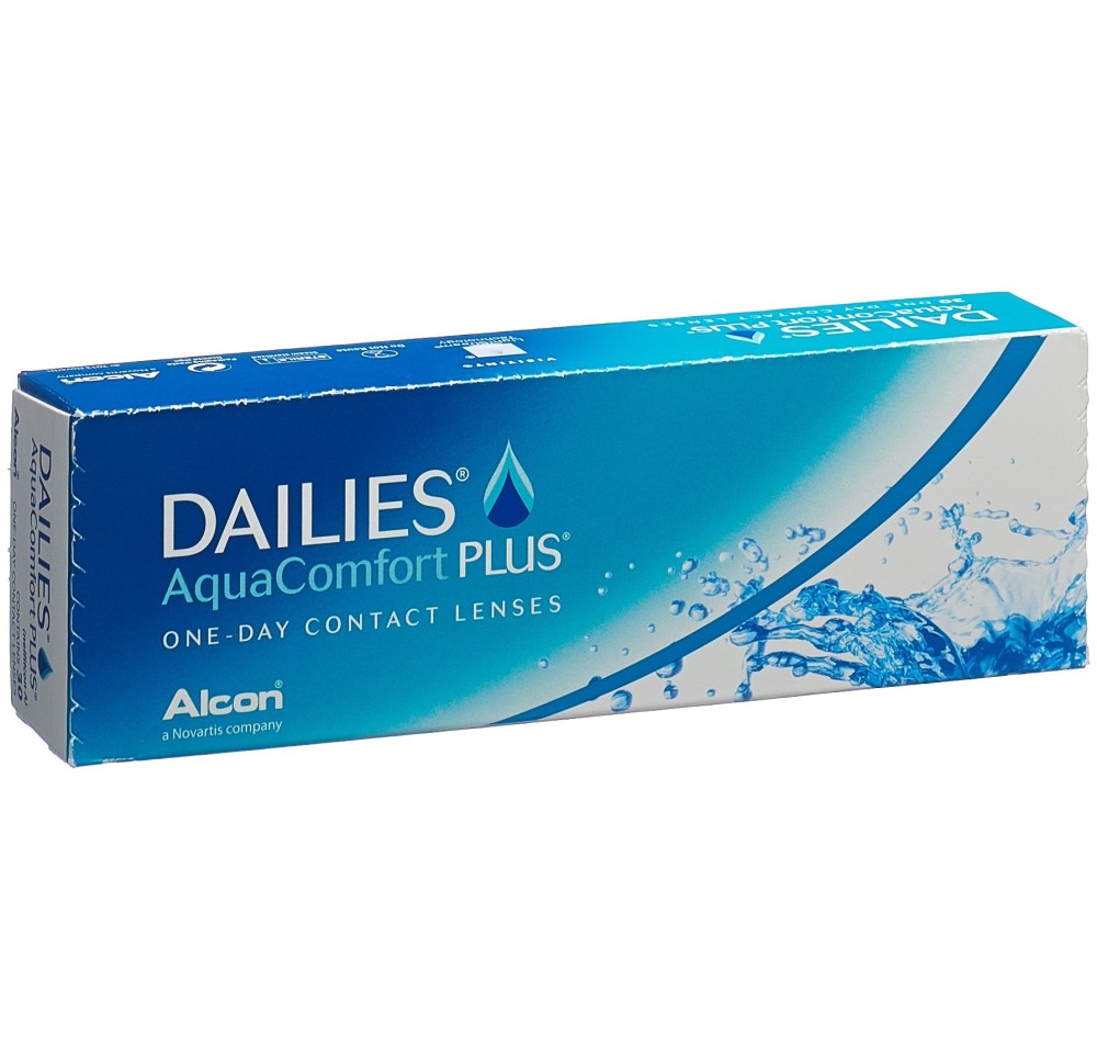 FOCUS DAILIES aqua comfort pl jour -2.25dpt 30 pce