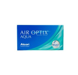 AIR OPTIX aqua lentille mensuelle -2.25dpt 6 pce