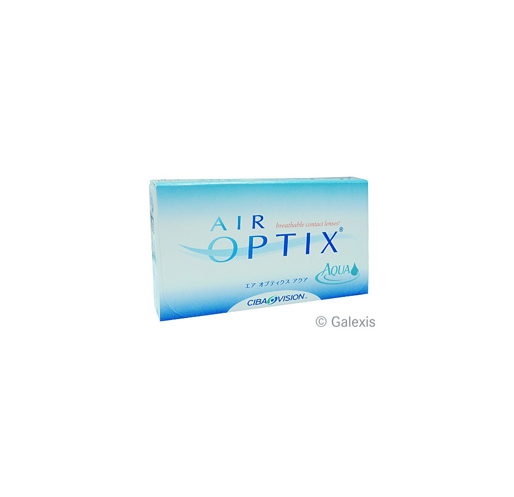 AIR OPTIX aqua lentille mensuelle -4.50dpt 6 pce