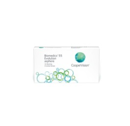 BIOMEDICS evolution mensuel -2.25dpt BC 8.60 6 pce