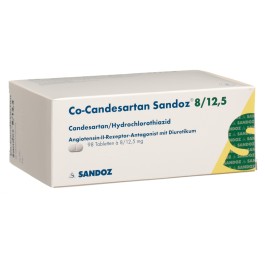CO-CANDESARTAN Sandoz cpr 8/12.5 mg 98 pce