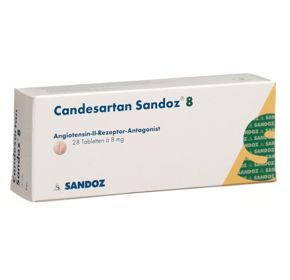 CANDESARTAN Sandoz cpr 8 mg 28 pce