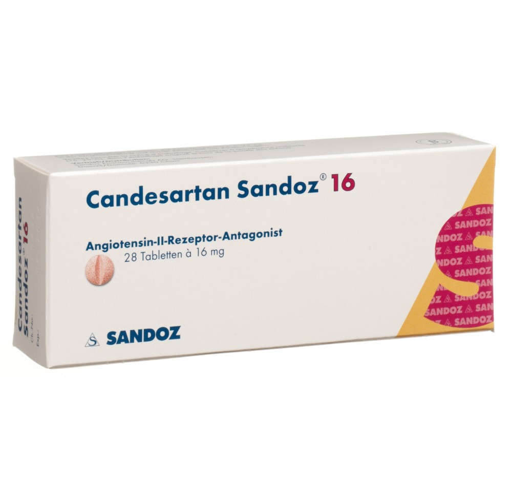 CANDESARTAN Sandoz cpr 16 mg 28 pce