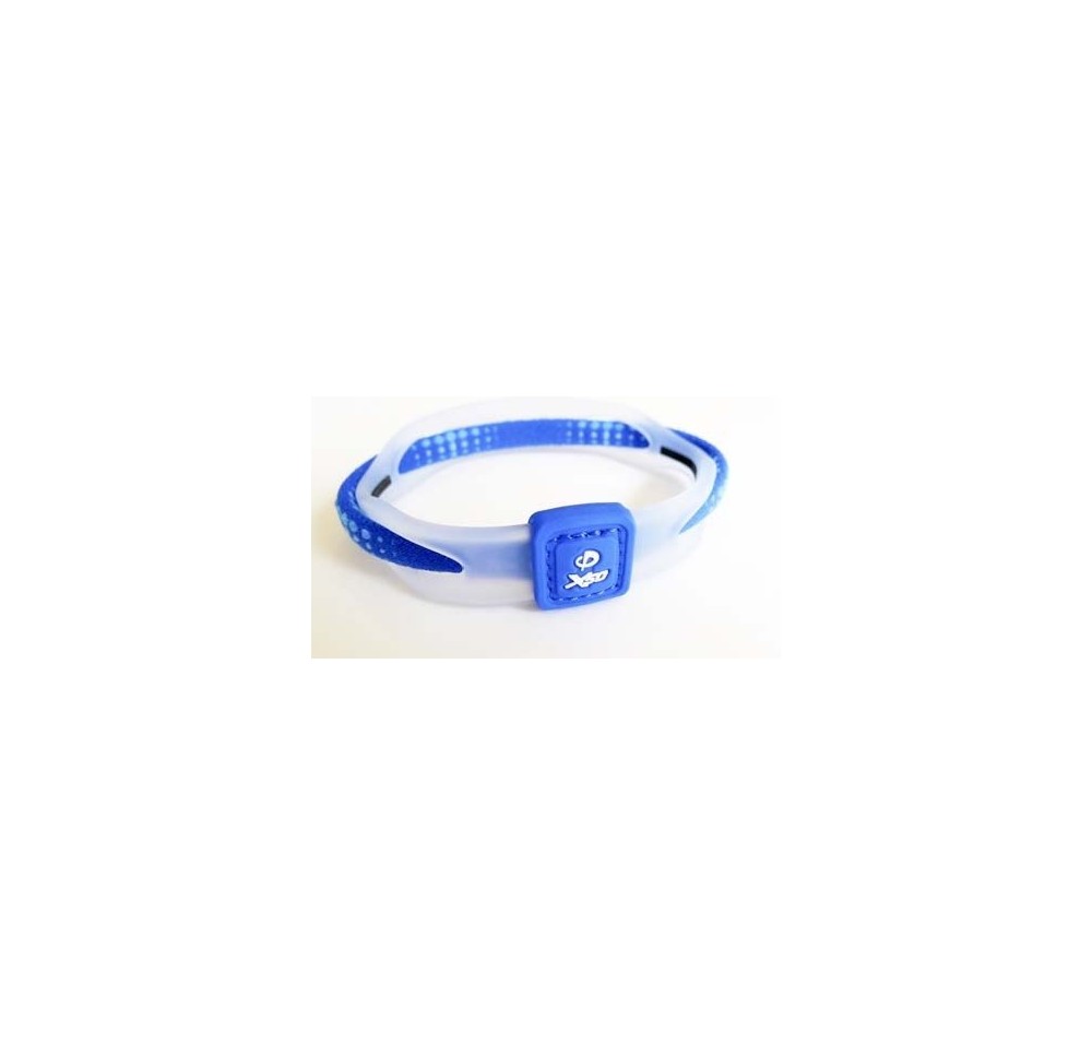 PHITEN sport bracelet X50 hybrid 17cm bleu