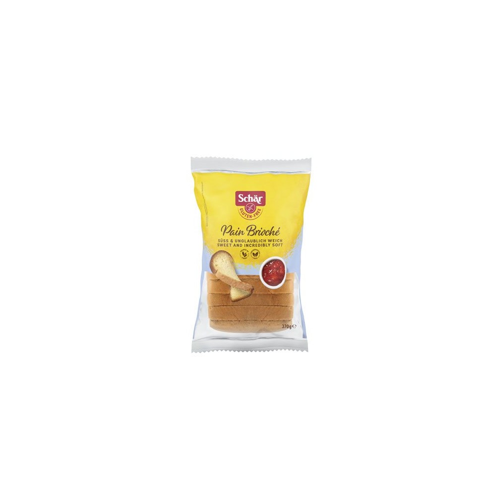 SCHÄR pain brioché sans gluten 370 g