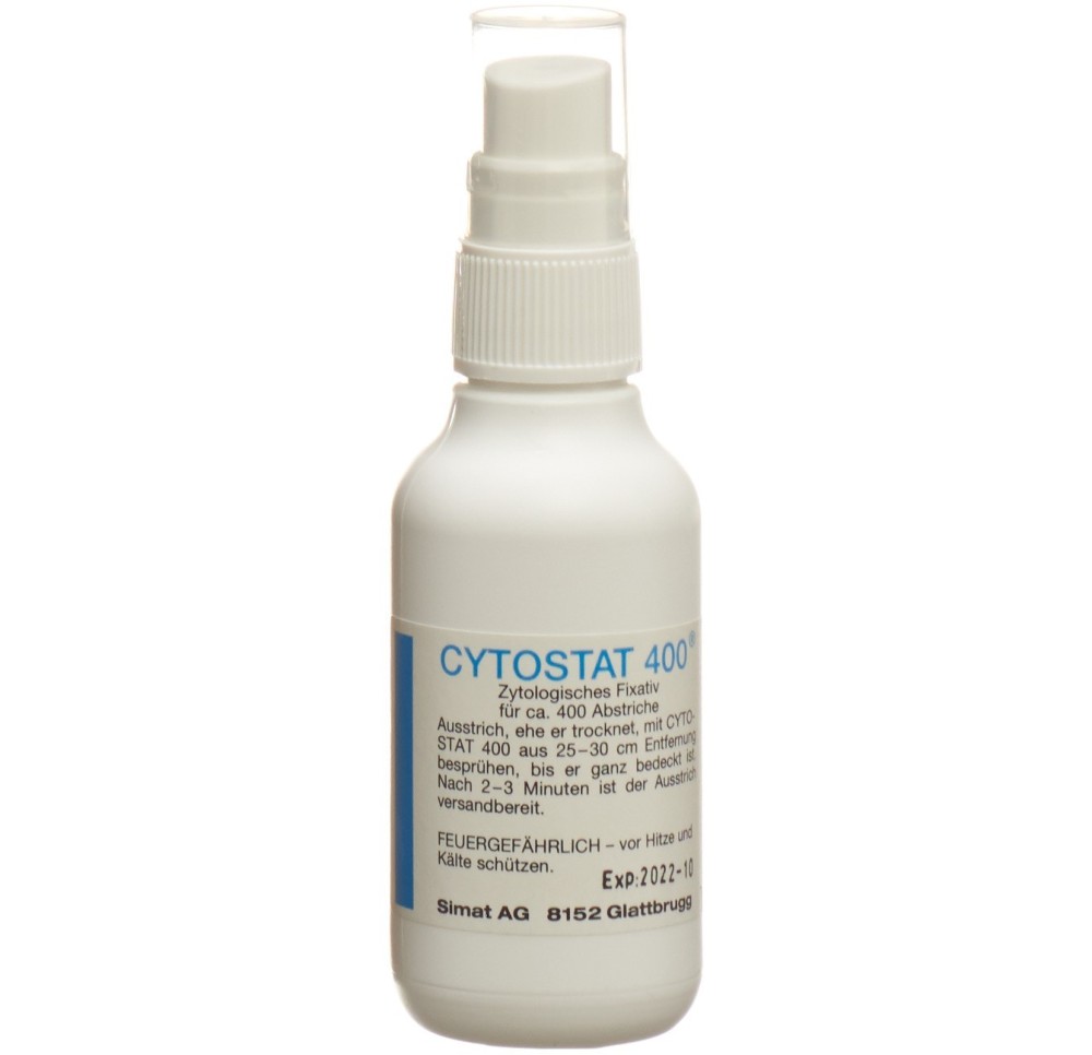 CYTOSTAT 400 fixatif vapo pour 400 frottis fl