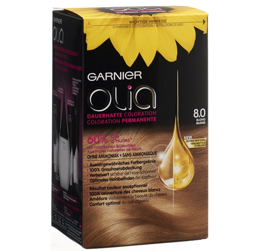 OLIA coloration 8.0 blond