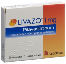 LIVAZO cpr pell 1 mg 30 pce