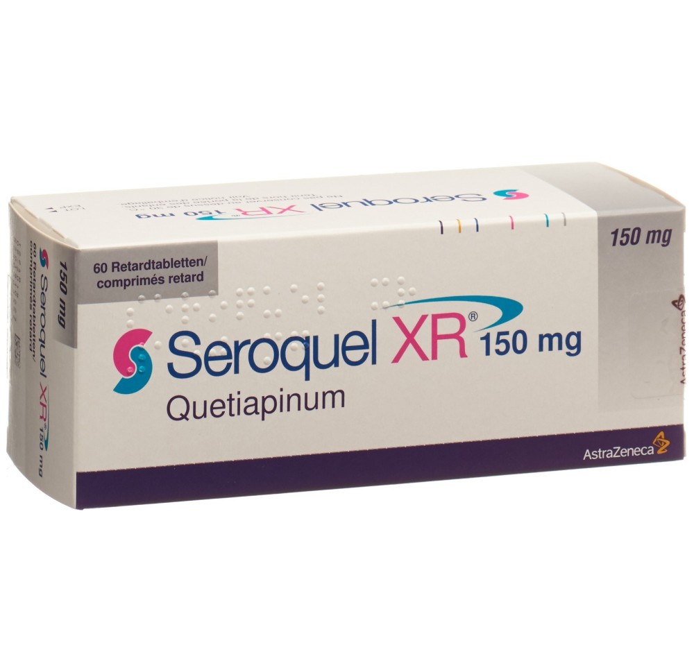 SEROQUEL XR cpr ret 150 mg 60 pce