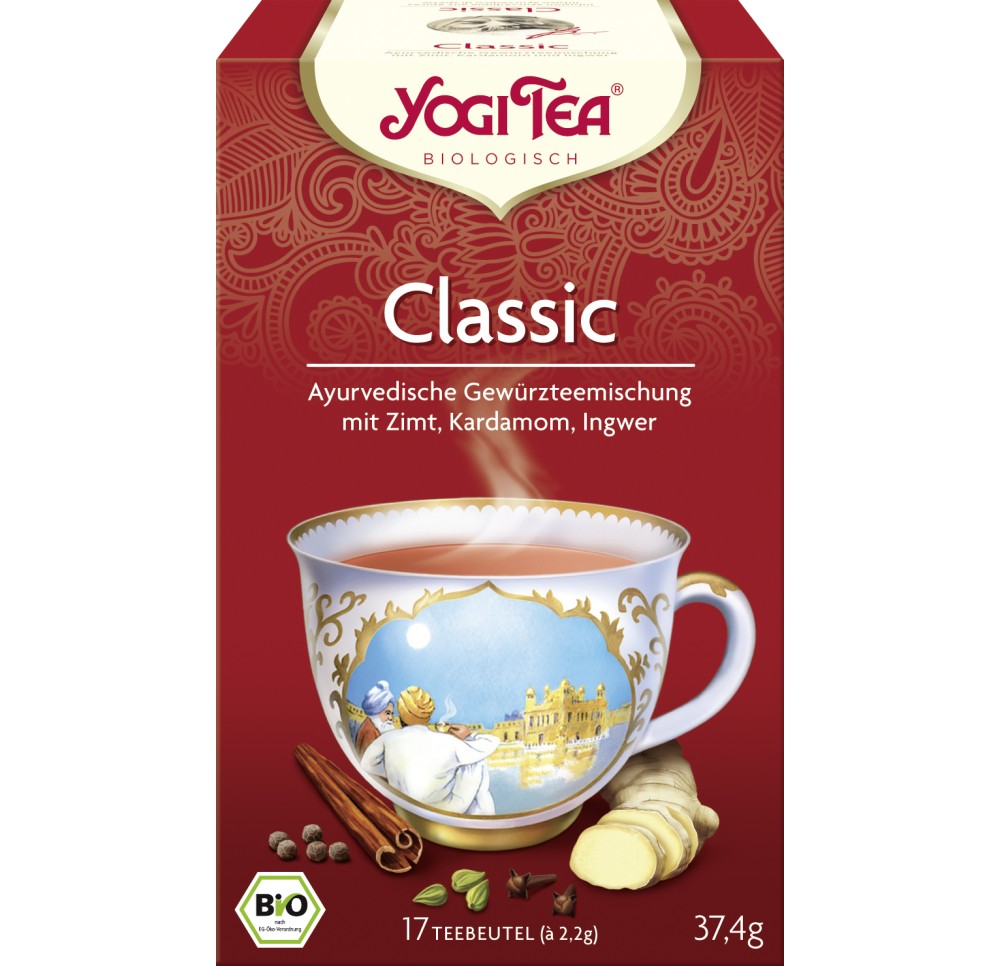 YOGI TEA Classic à la cannelle 17 sach 2.2 g
