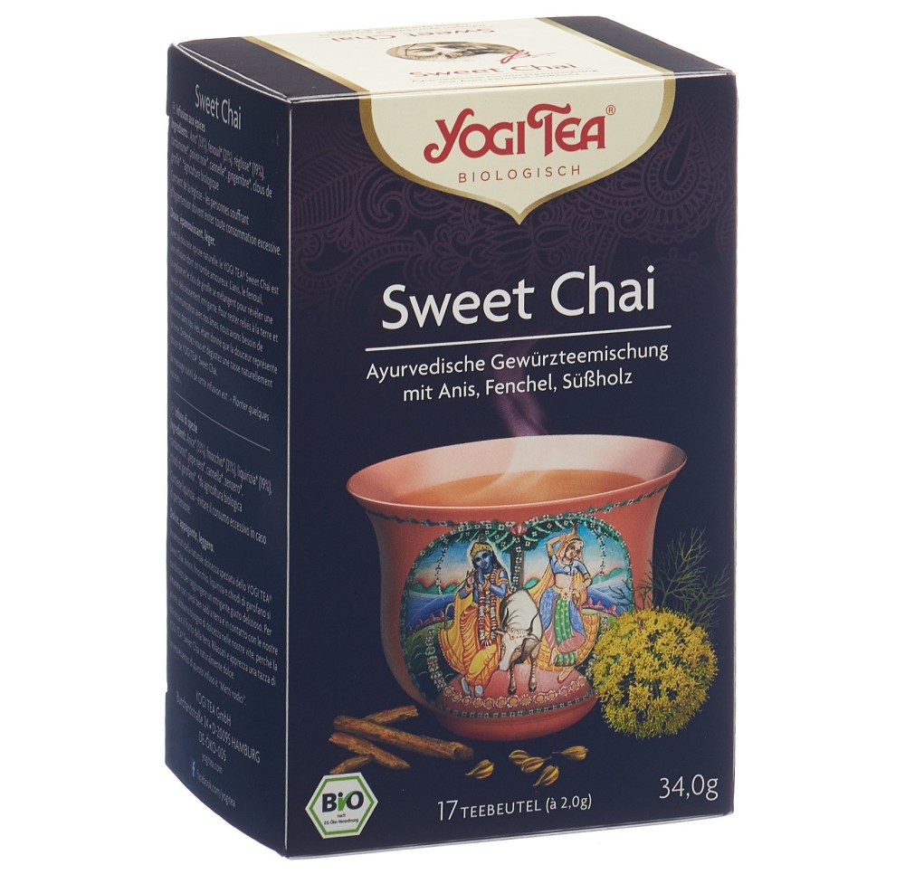 YOGI TEA Sweet Chai 17 sach 2 g