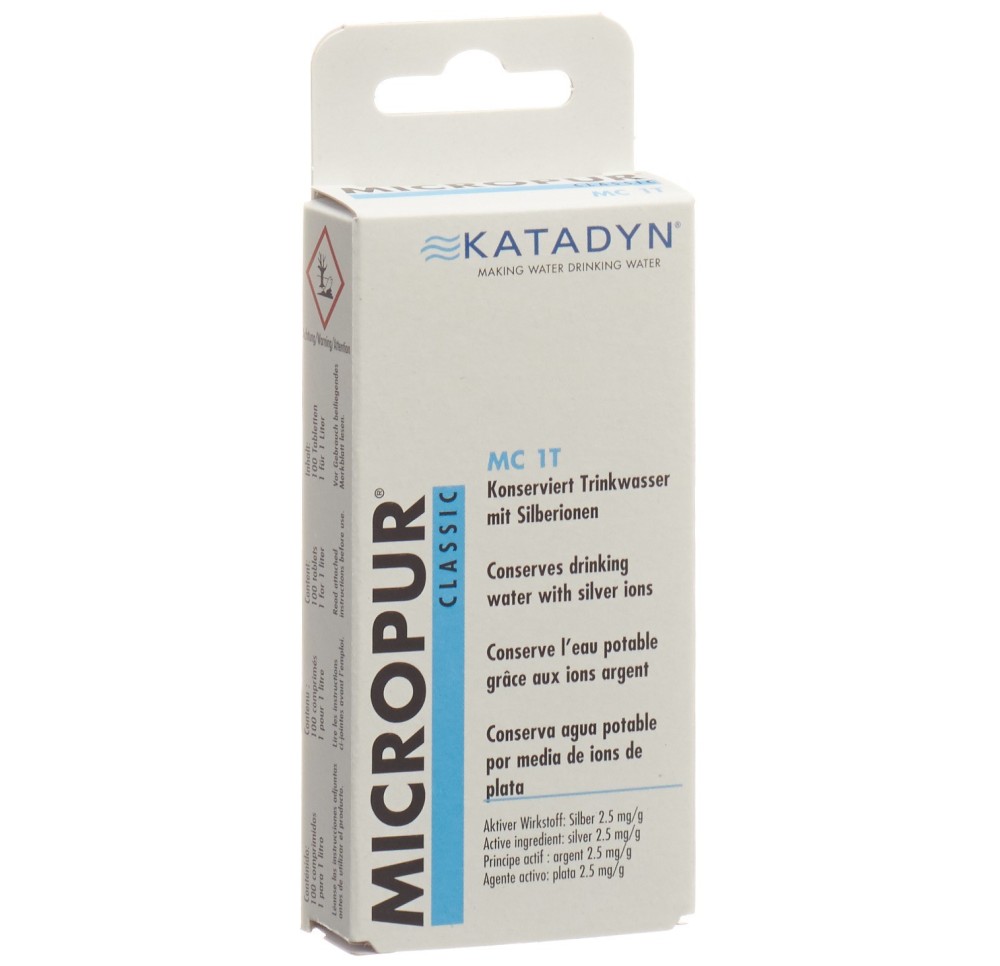 MICROPUR CLASSIC MC 1T cpr 100 pce
