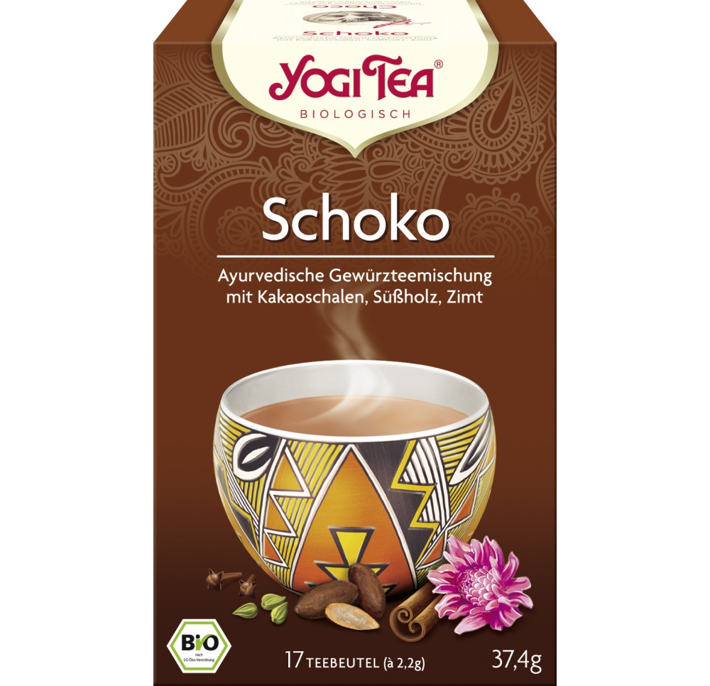 YOGI TEA Choco Aztec Spice 17 sach 2.2 g