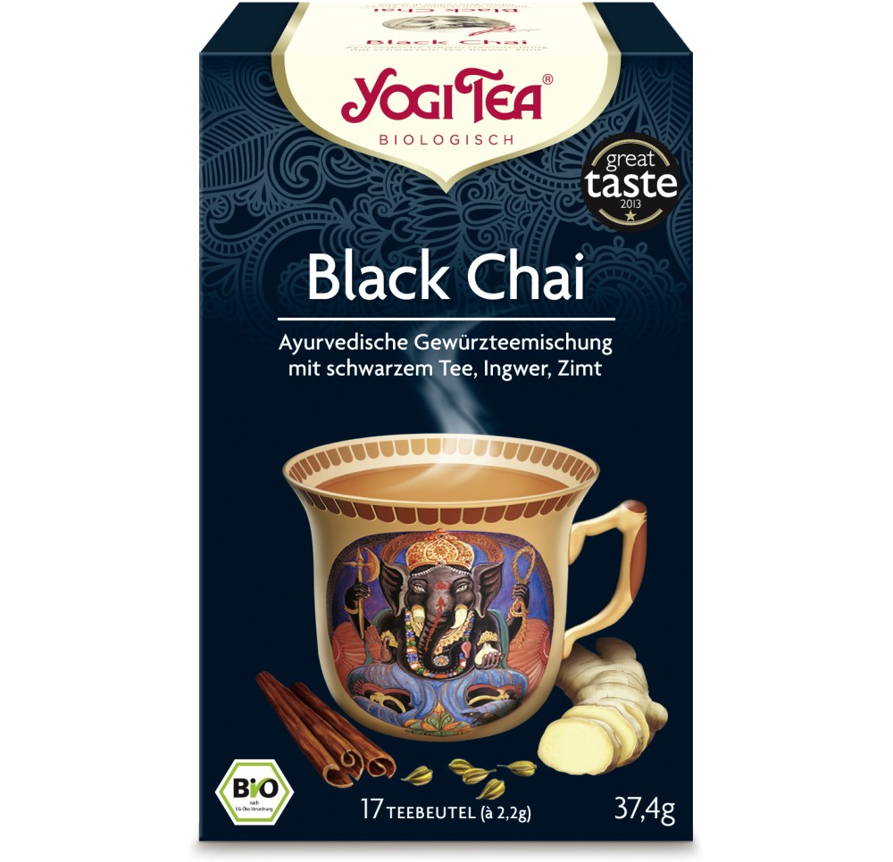 YOGI TEA Black Chai 17 sach 2.2 g