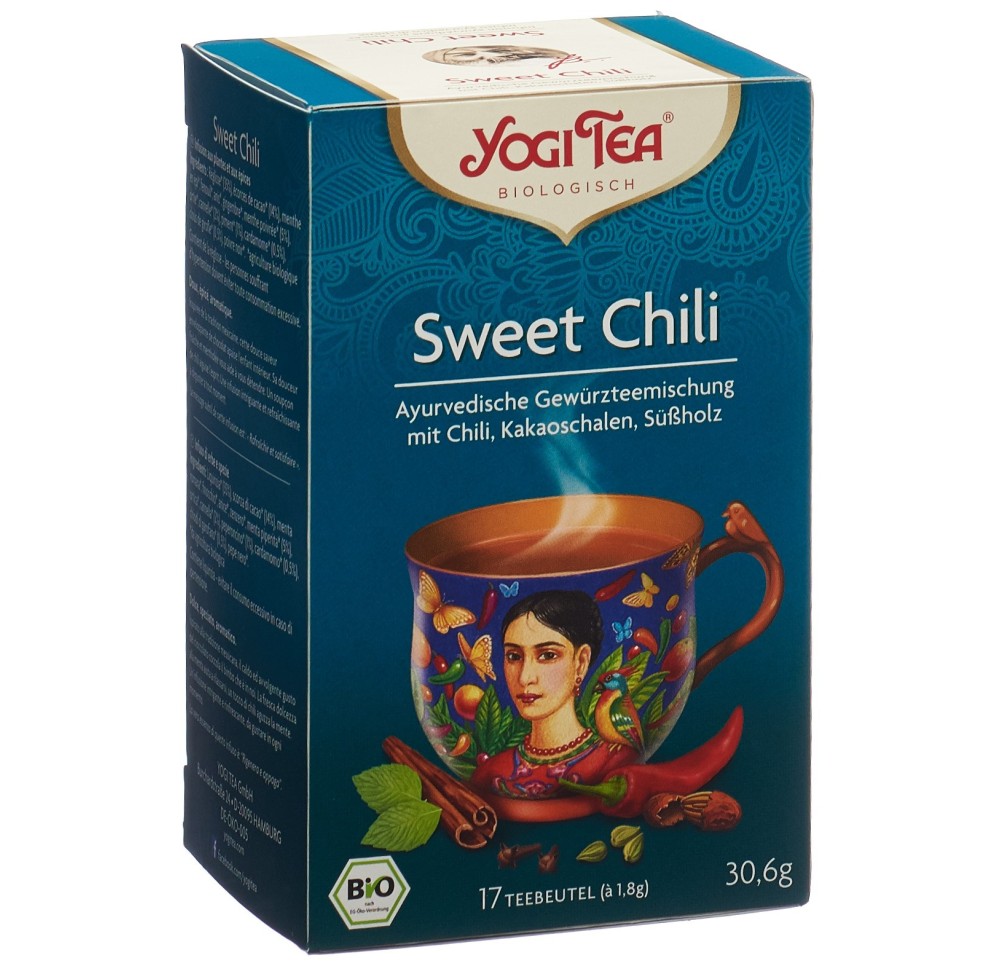 YOGI TEA Sweet Chilli Mexican Spice 17 sach 1.8 g