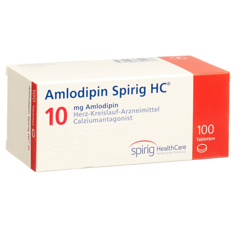 AMLODIPINE Spirig HC cpr 10 mg 100 pce