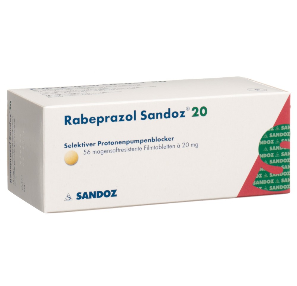 RABEPRAZOLE Sandoz cpr 20 mg 56 pce