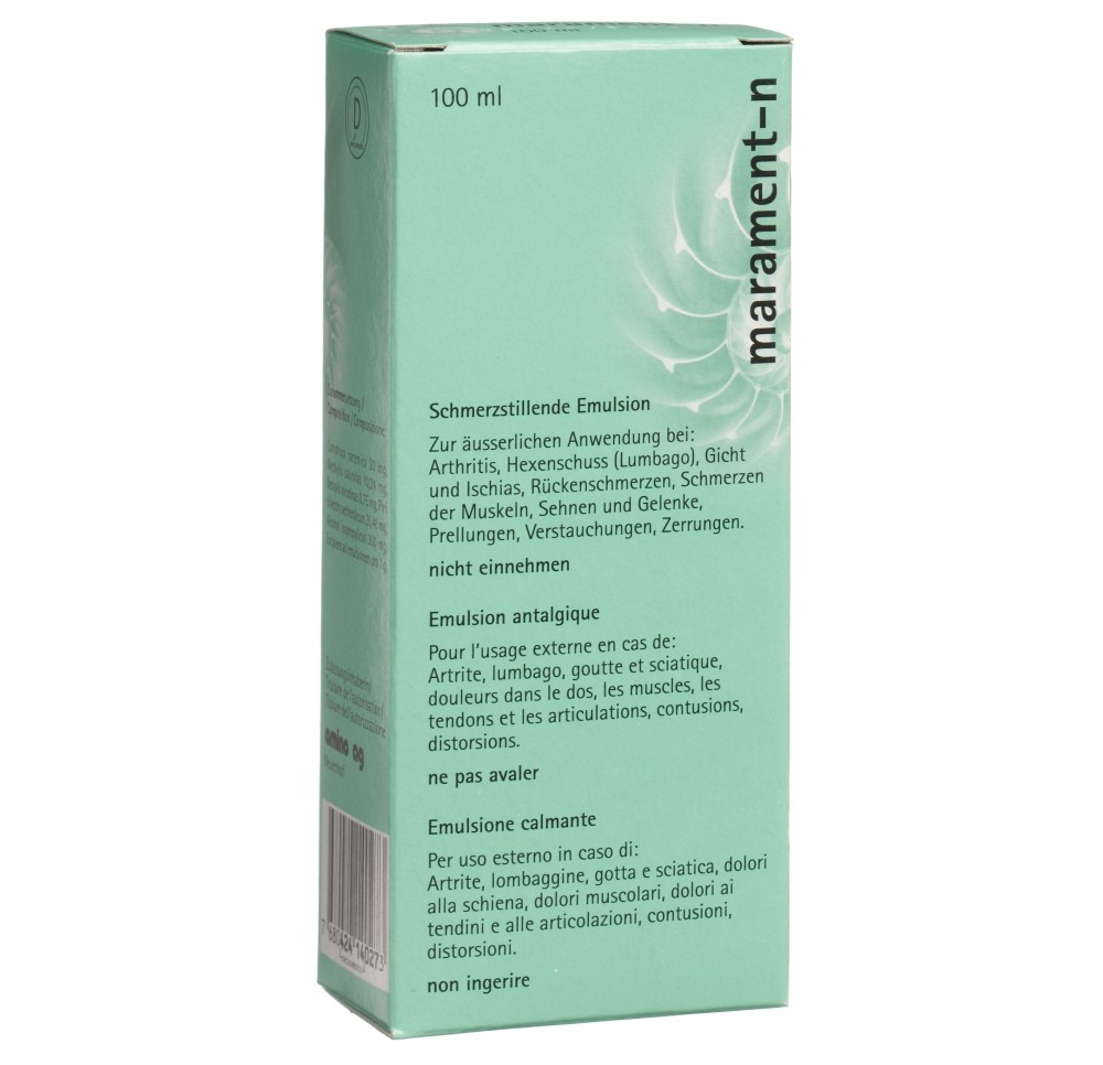 MARAMENT N émuls fl 100 ml