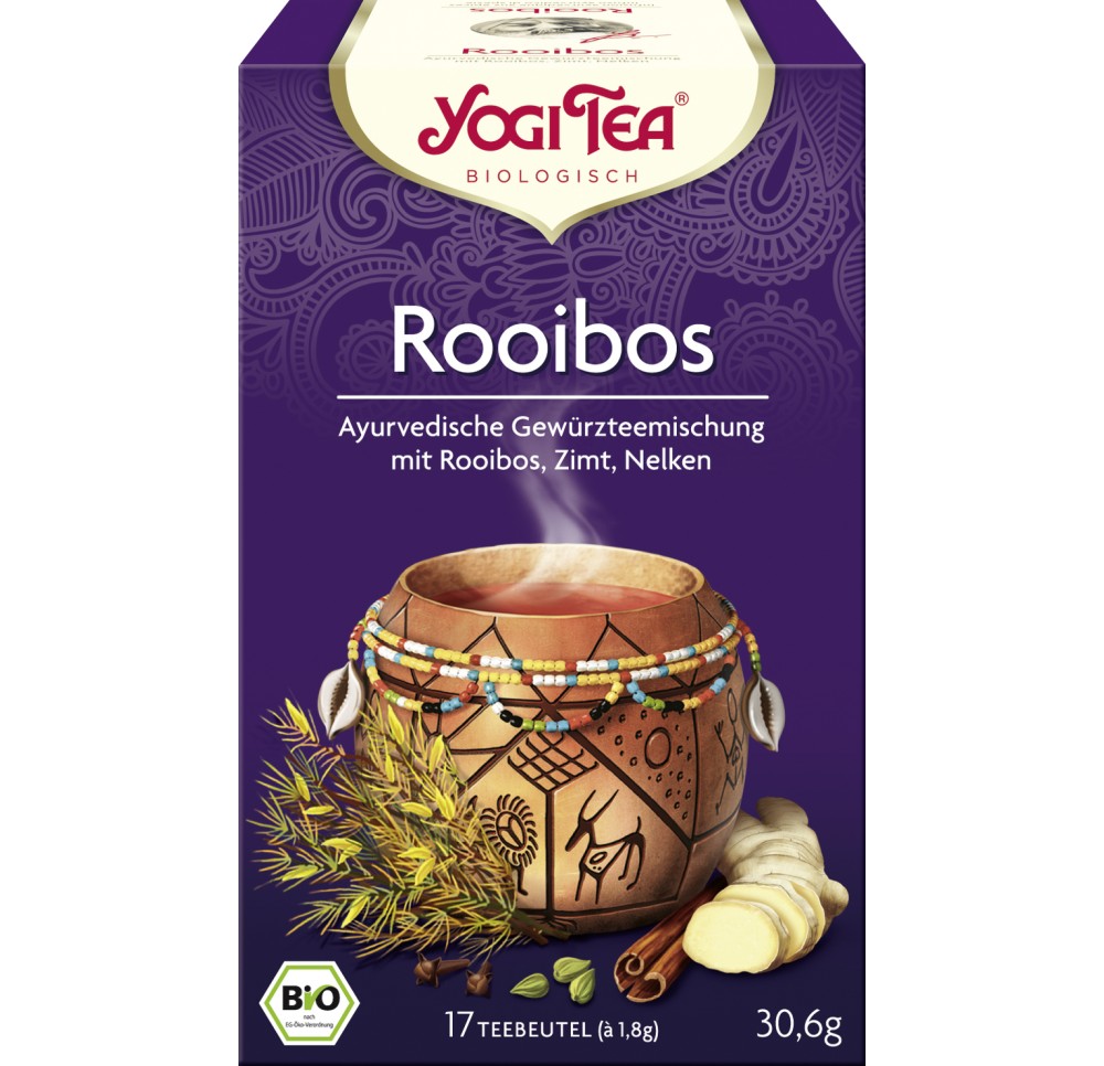YOGI TEA Rooibush African Spice 17 sach 1.8 g