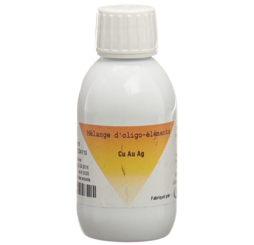 OLIGOPHARM compl al C24 Cu Au Ag 150 ml