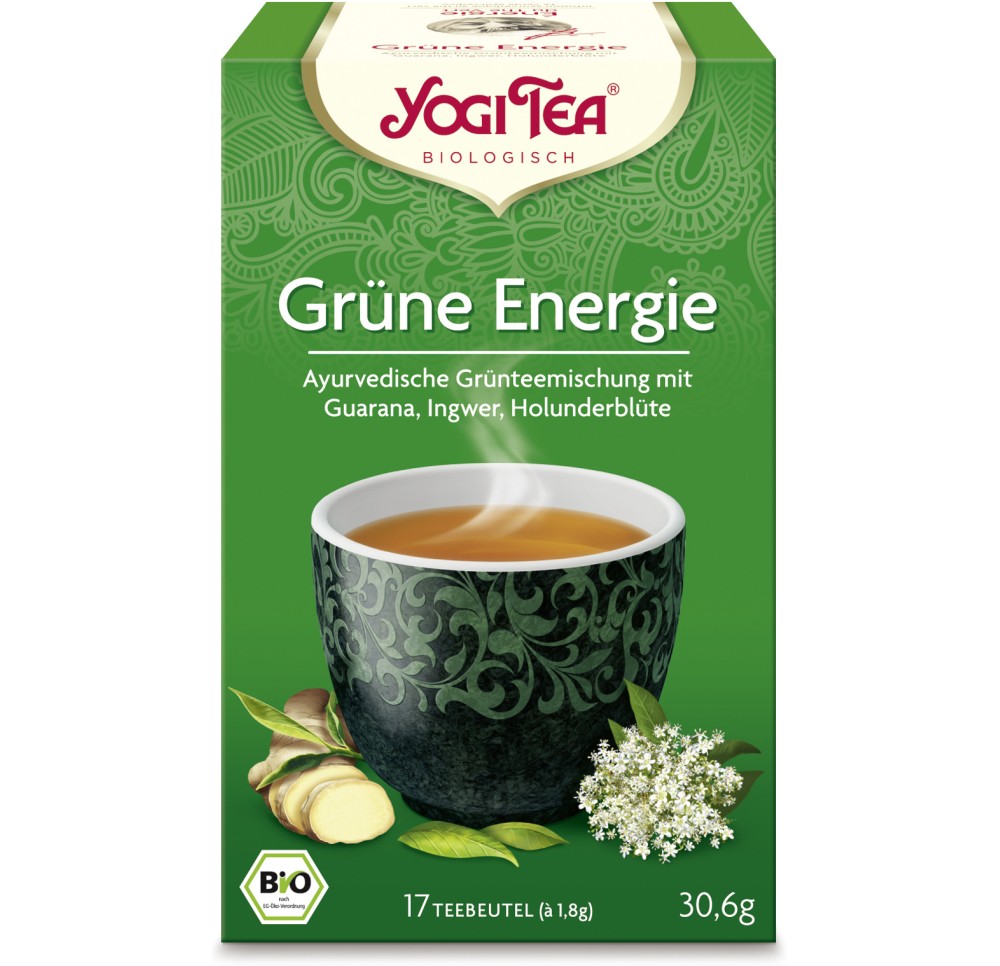 YOGI TEA Energie du Thé vert 17 x 1.8 g