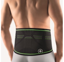 BORT STABILOBASIC sport bandage dos Gr2 noir/vert