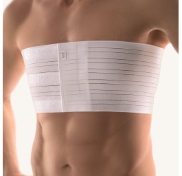 BORT ceinture cage élastique M homme blanc
