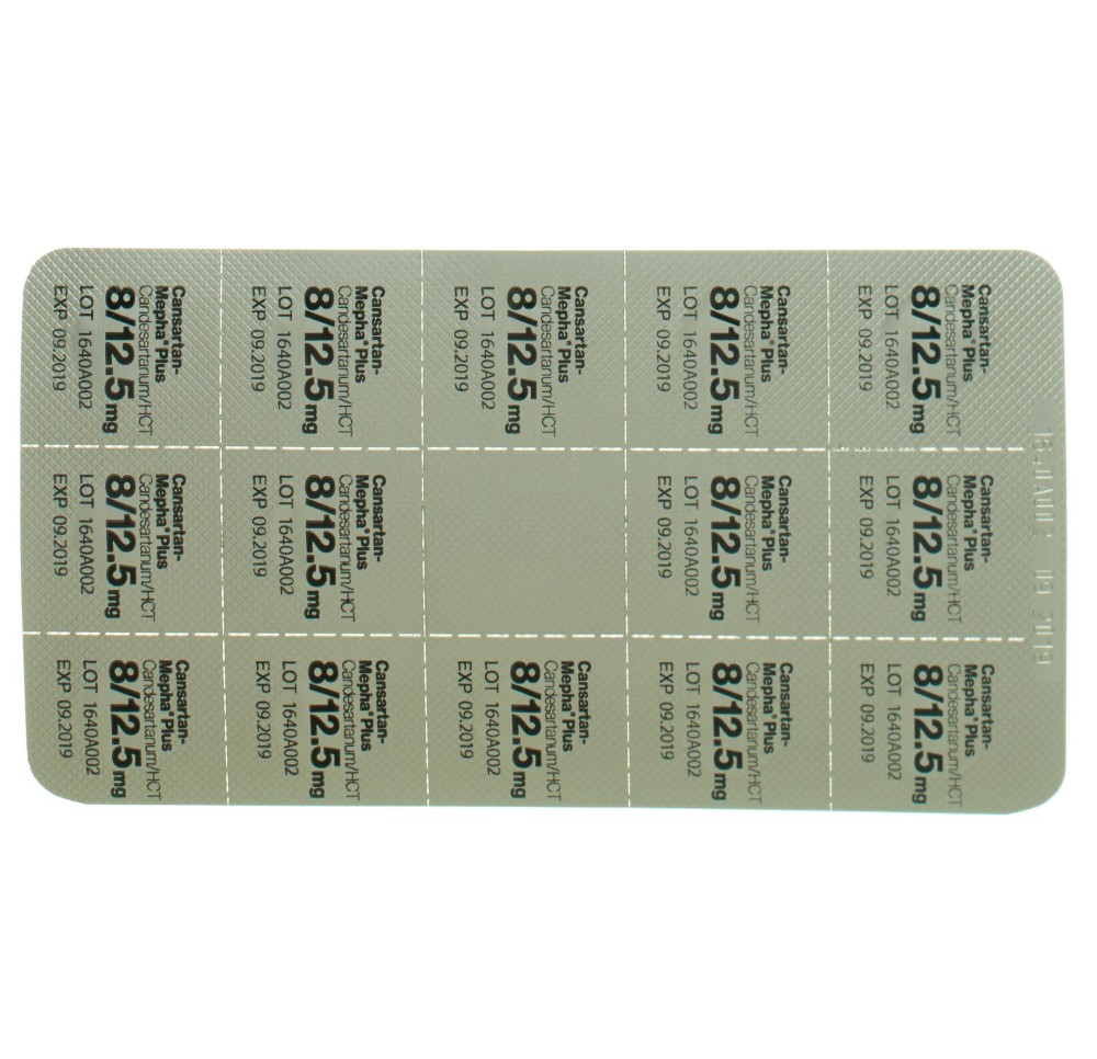 CANSARTAN Mepha plus cpr 8/12.5 98 pce
