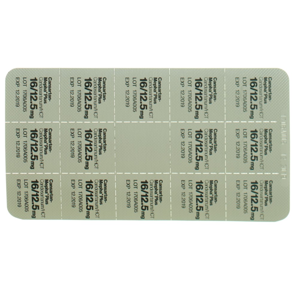 CANSARTAN Mepha plus cpr 16/12.5 98 pce