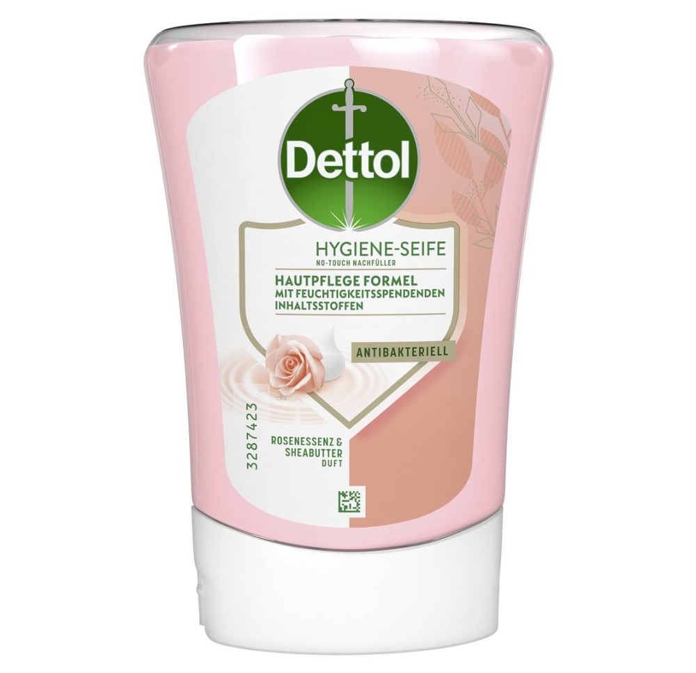 DETTOL No-Touch savon rech beurre de karité 250 ml
