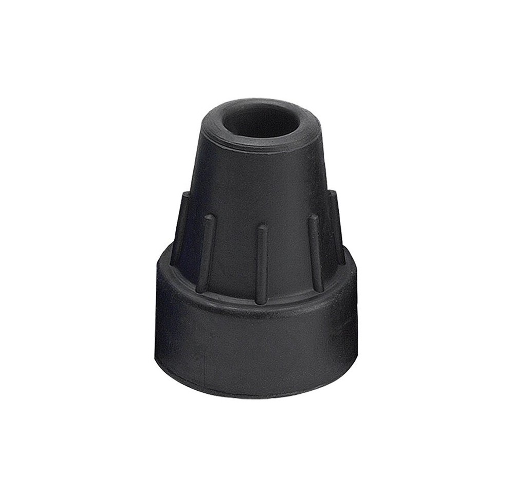 SAHAG embouts béquilles 19mm noir 1 paire