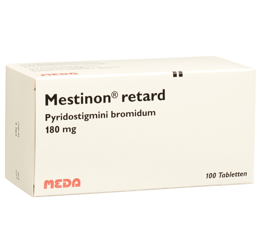 MESTINON cpr ret 180 mg blist 100 pce