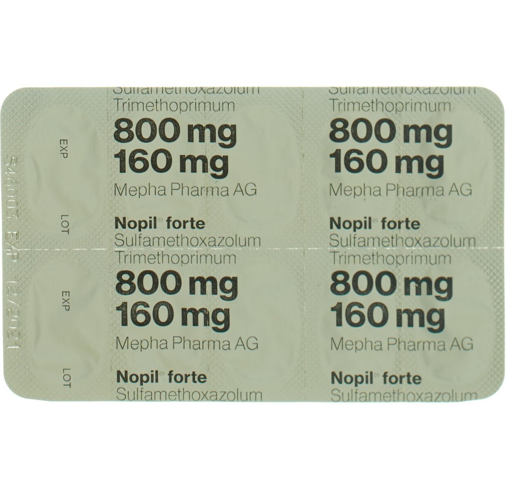 NOPIL forte cpr 800/160mg 50 pce