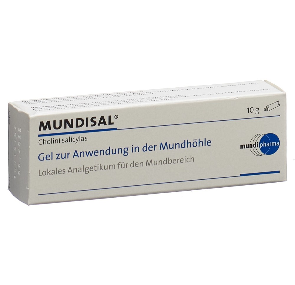 MUNDISAL gel tb 10 g