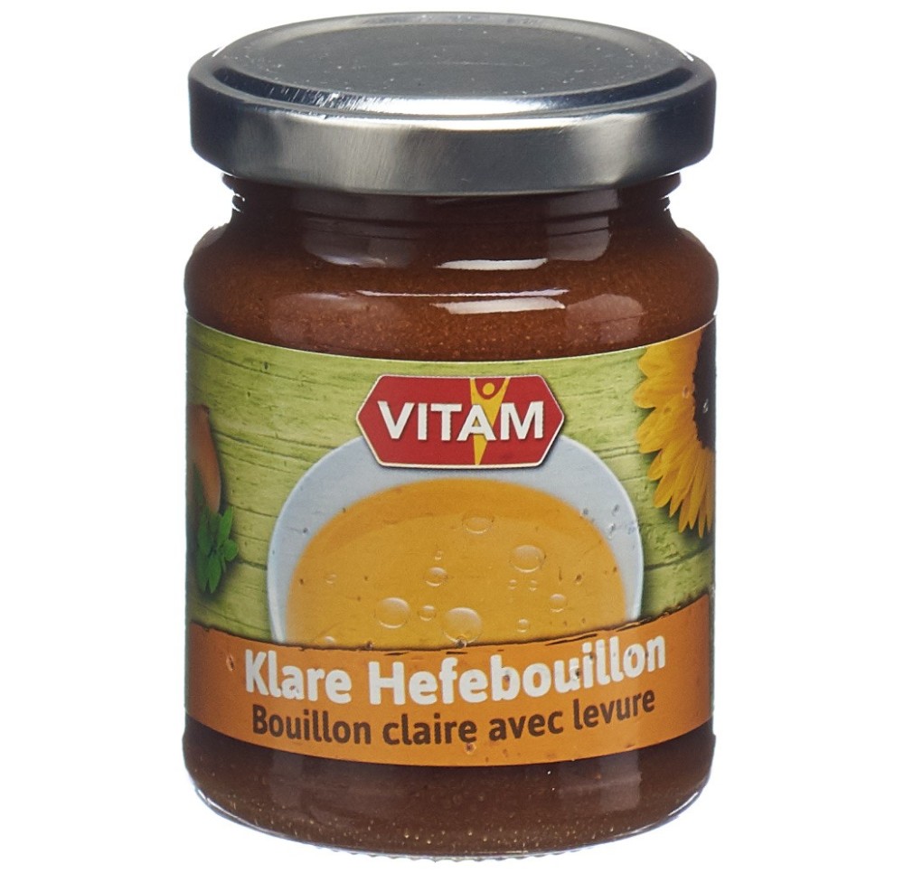 VITAM bouillon pâte levure claire verre 175 g