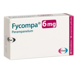FYCOMPA cpr pell 6 mg 28 pce