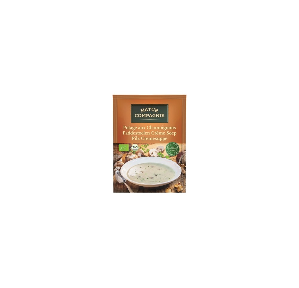 NATUR COMPAGNIE potage champignon bio 12 sach 40 g