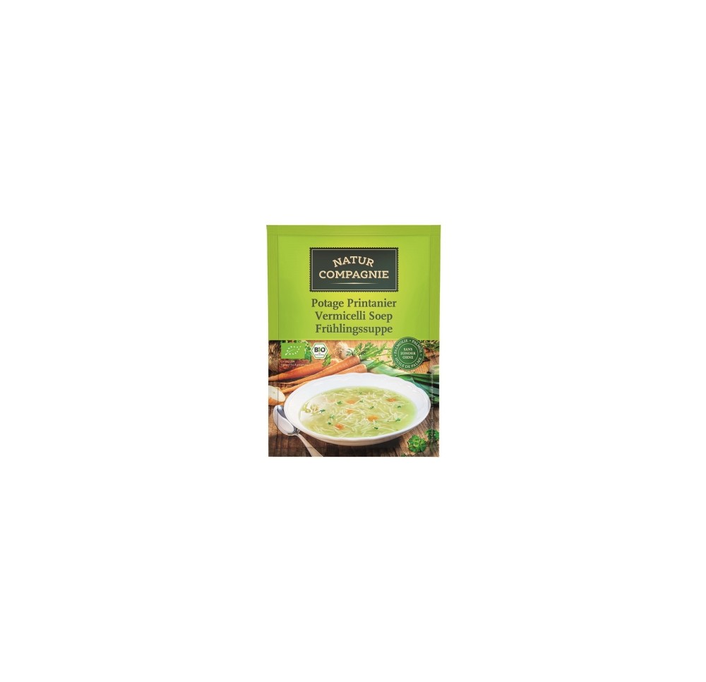 NATUR COMPAGNIE potage printanier bio 12 sach 37 g