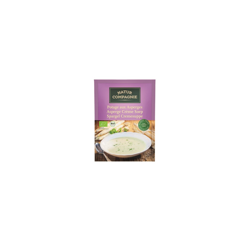 NATUR COMPAGNIE potage asperges bio 12 sach 40 g