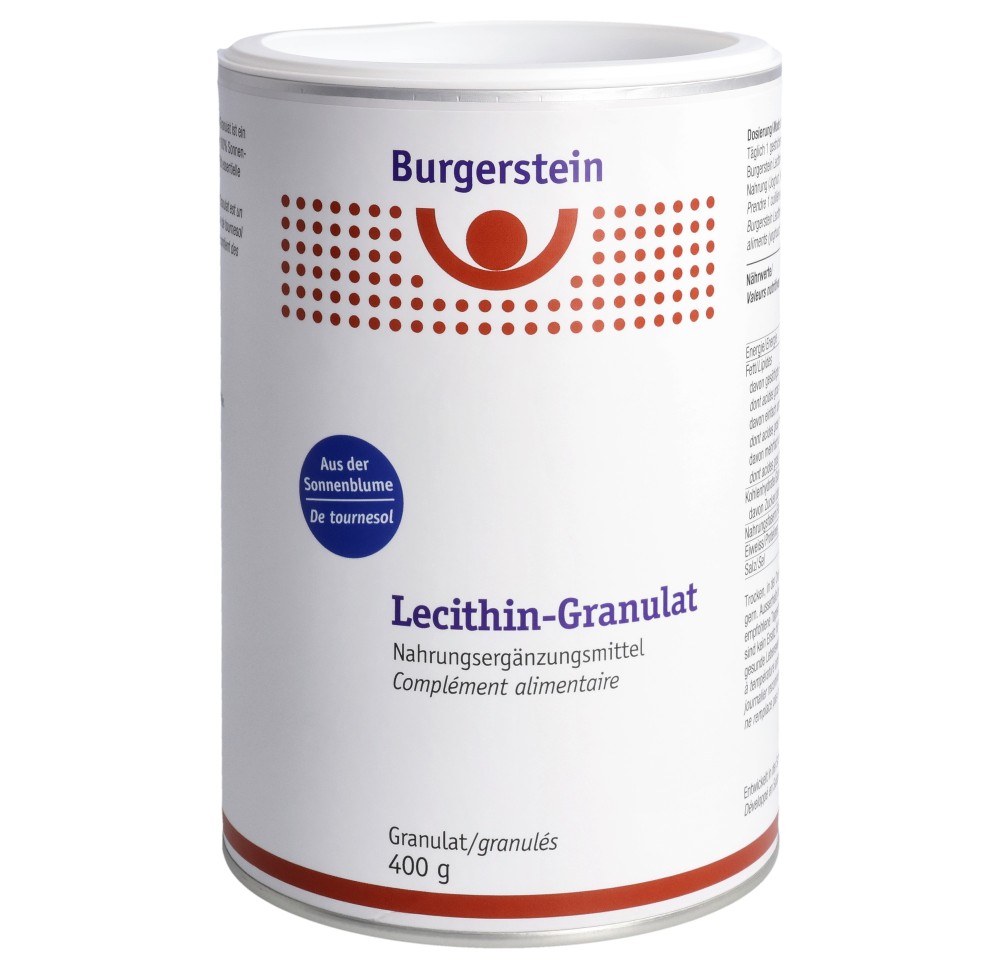 BURGERSTEIN Lécithine granulés bte 400 g