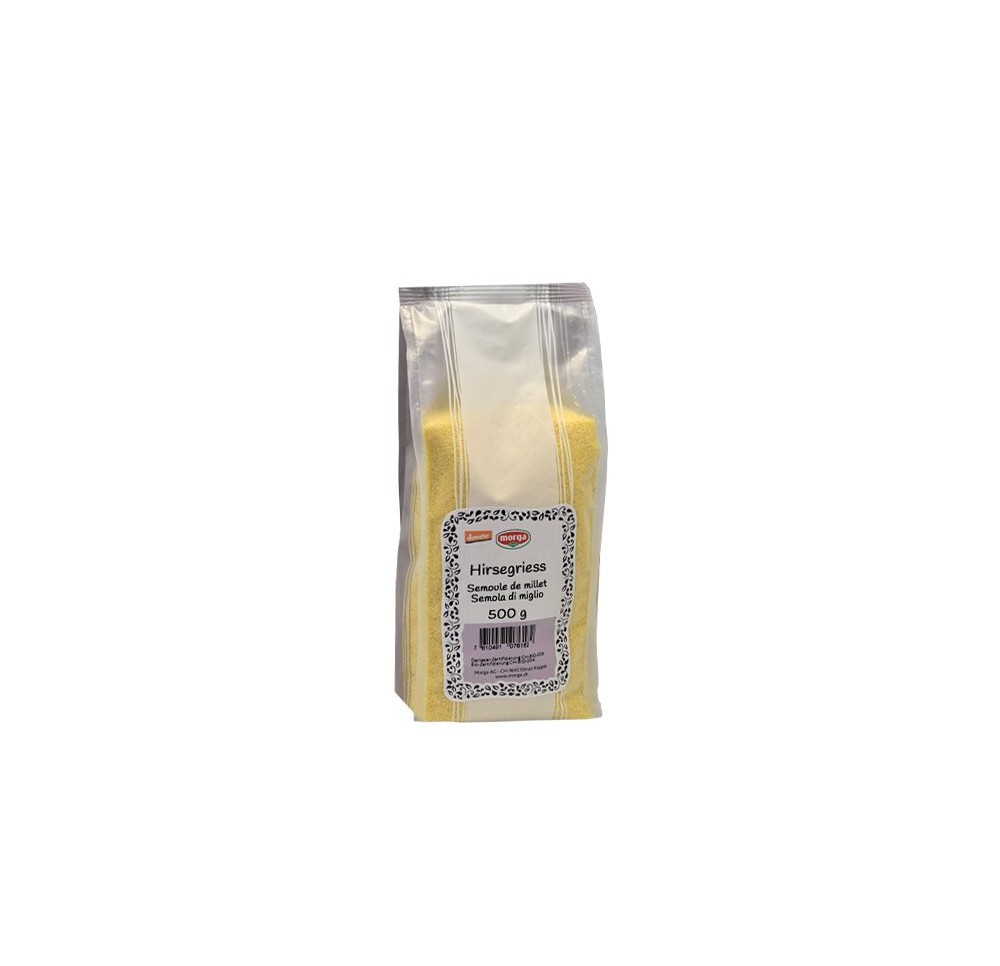 MORGA semoule de millet bio demeter sach 500 g