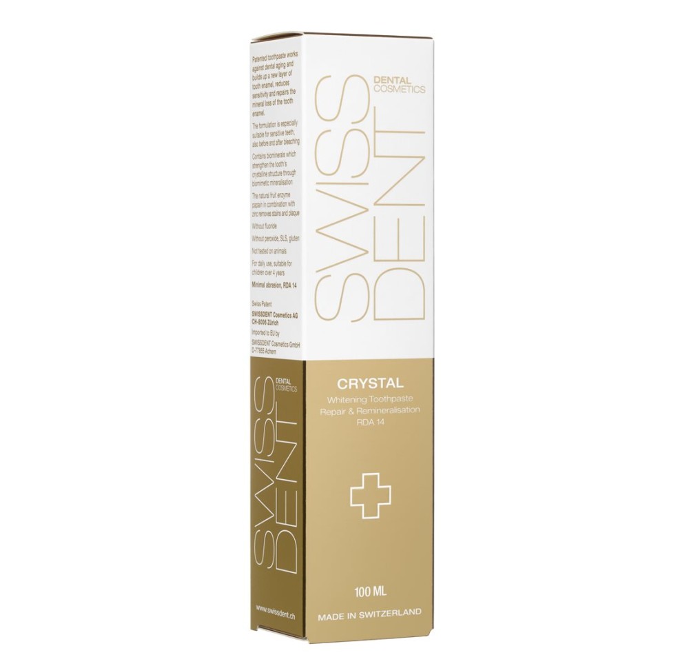 SWISSDENT Crystal pâte dentifrice 100 ml