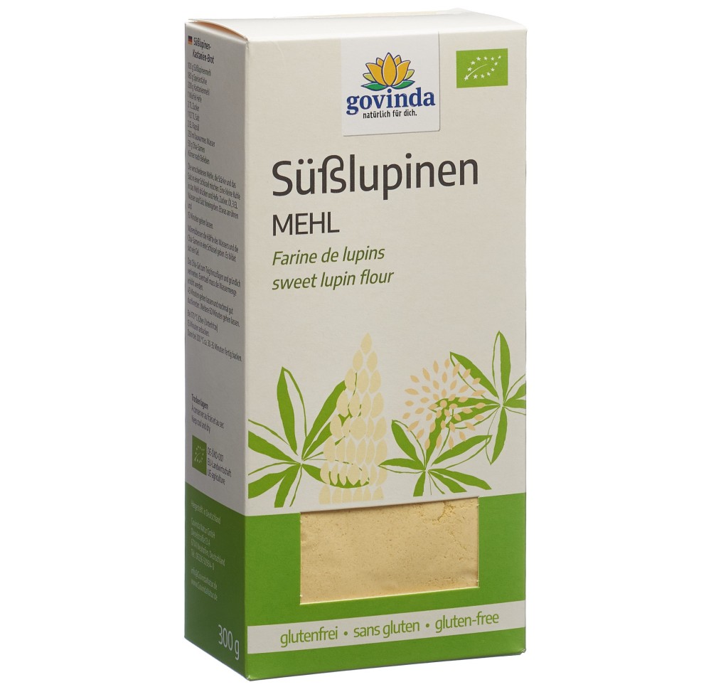 GOVINDA farine de lupin bio 300 g