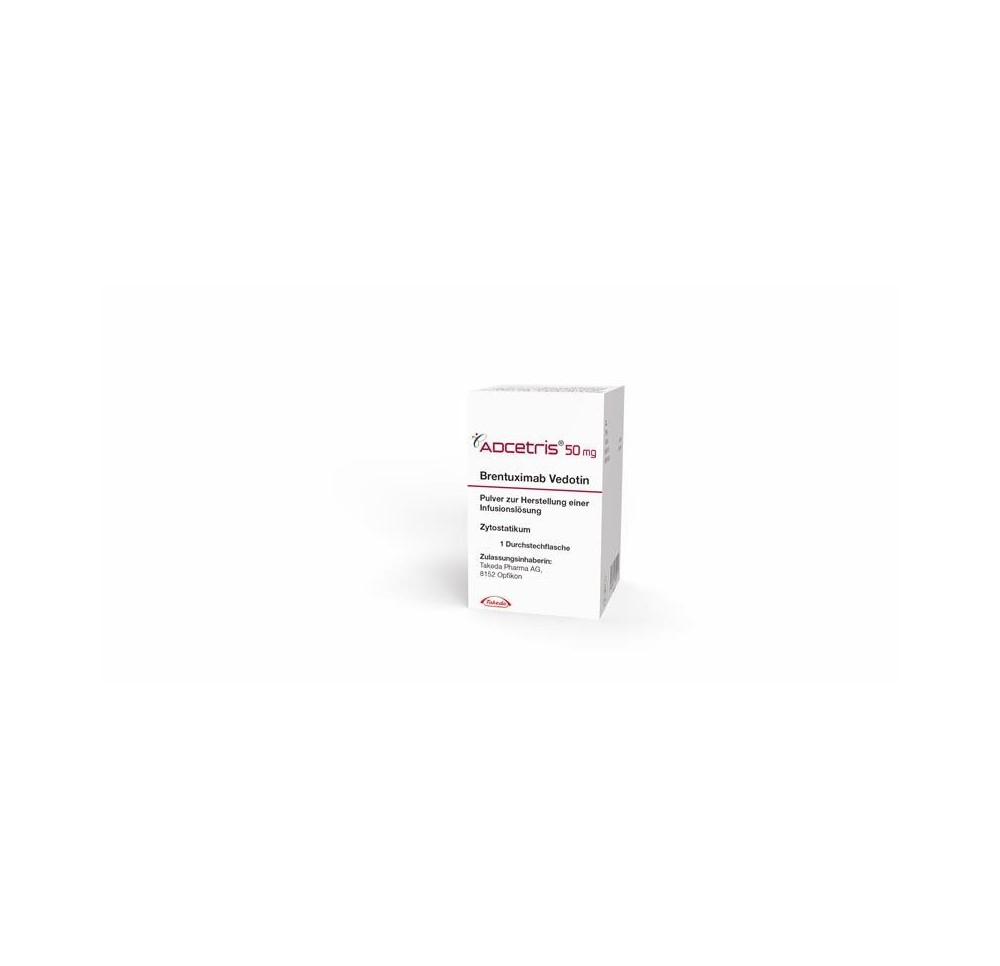 ADCETRIS subst sèche 50 mg flac